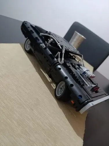 Dodge Charger com 1077 Peças - Kit Bloco de Montar