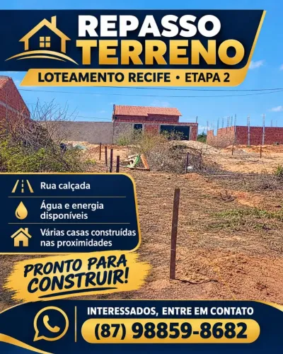 Repasse Terreno loteamento