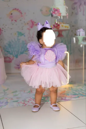 VENDO ROMPER FUNDO DO MAR + SAPATINHO LILÁS 