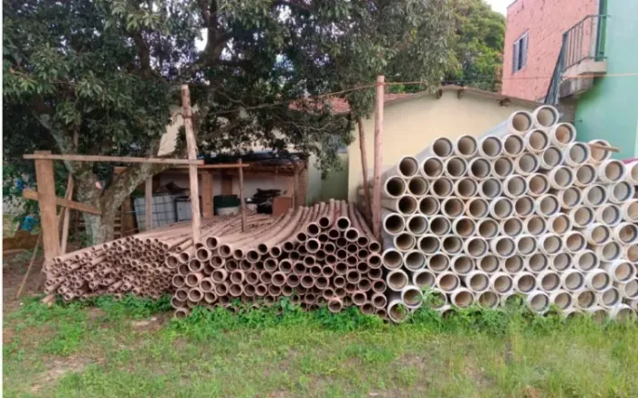 tubos e peças PVC