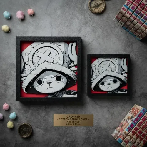 Quadro 3D Shadow Box do Tony Tony Chopper - One Piece