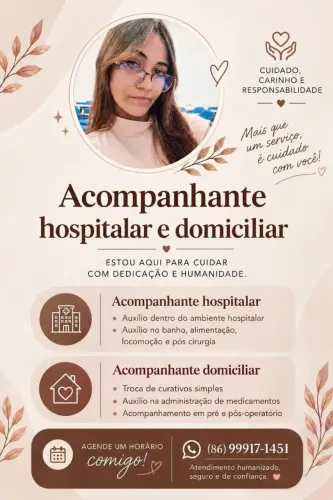 Auxiliar hospitalar e domiciliar
