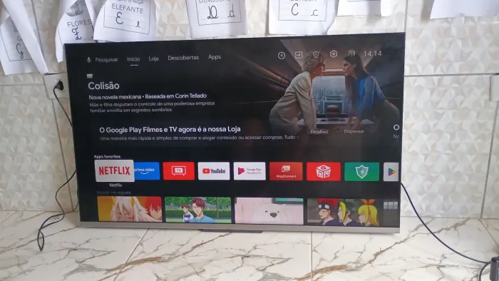 Tv TCL 50 polegadas smart 4k Android bluetooth 