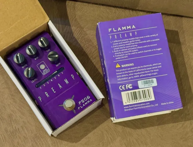 Pedal Flamma Preamp FS06