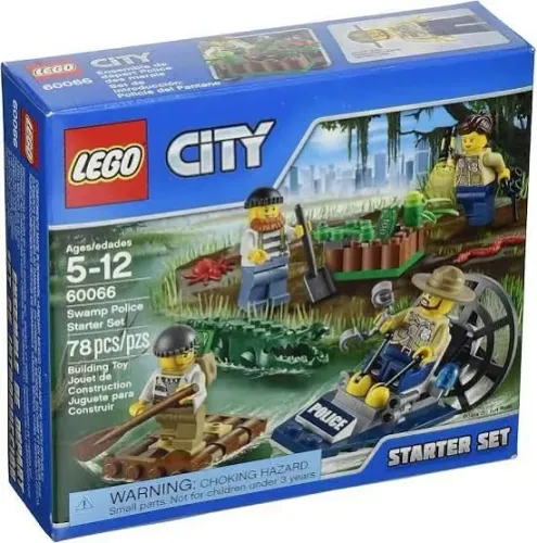 LEGO City: Conjunto de Iniciação da Polícia do Pântano (código 60066)