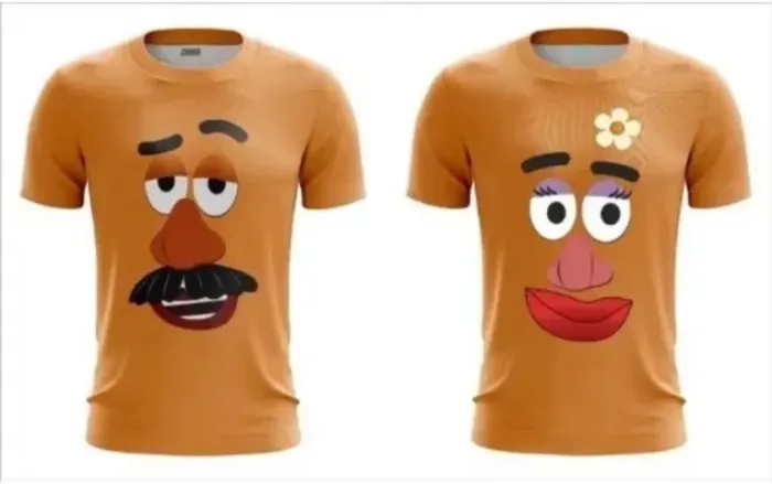 Fantasia Sr e Sra cabeça de batata toy story