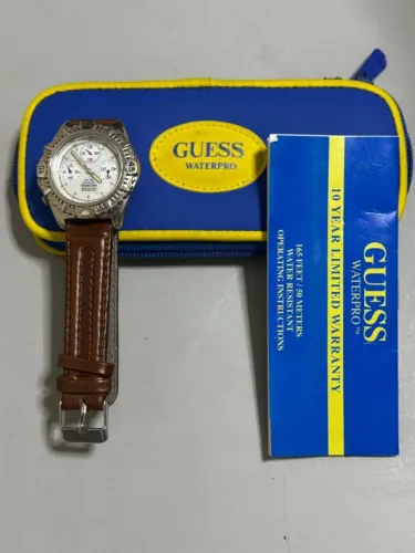 Relógio Guess Waterpro com Estojo e Certificado - Aceito cartão