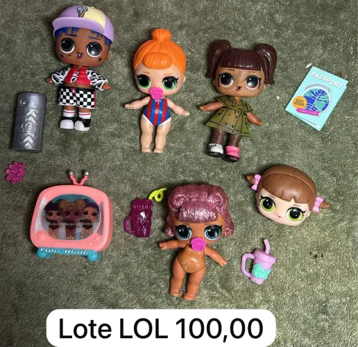 Lote bonecas LOL