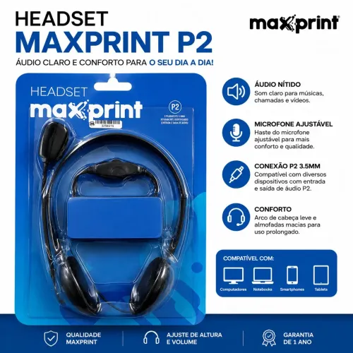 Fone Headset P2