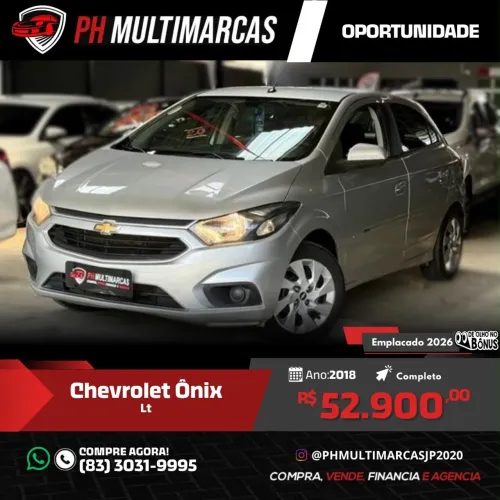 Chevrolet Onix Hatch LT 1.0 8V Flex Mec. 4P 2018