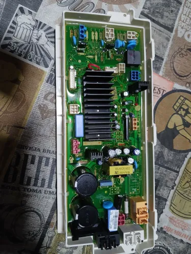 Placa Principal Lava E Seca LG Wd1485at Ebr * Original