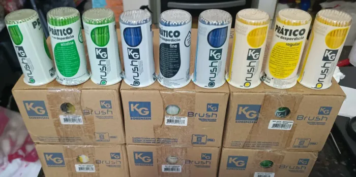 Kit Odontológico KG BRUSH para Clínicas, Revendas ou Lojistas