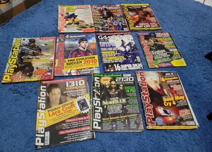 10 Revistas Playstation antigas 