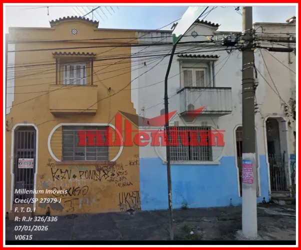 Venda de 02 sobrados geminados (100m²) cada - Região central da Penha/SP - incorporação