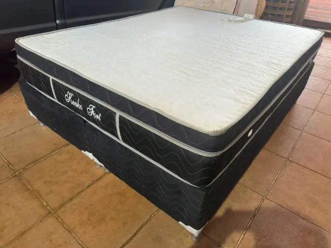 Cama Box Queen Size Kenko Fort 