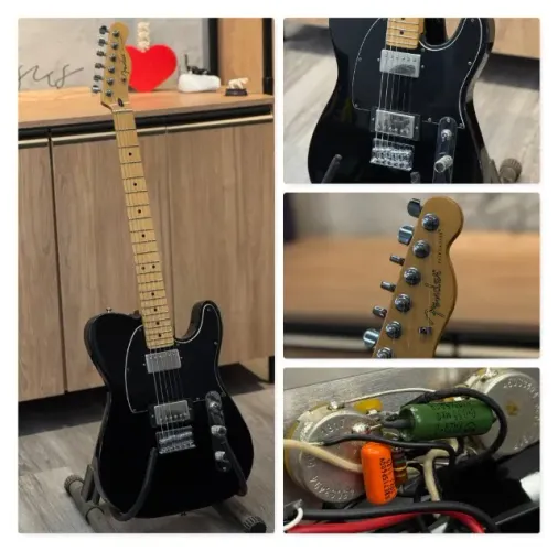 Fender Blacktop HH com upgrades.