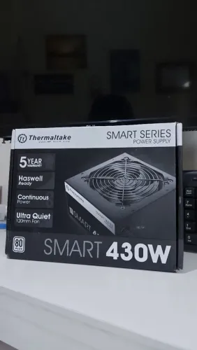 Fonte Thermaltake Smart Series 430W - Com caixa e acessórios completos