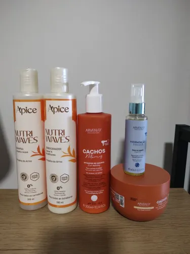 Produtos para cabelos ondulados