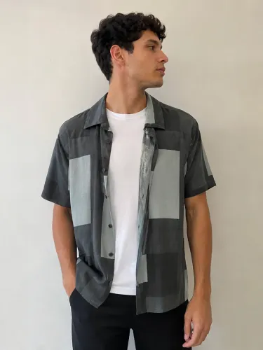 Camisa social verde 