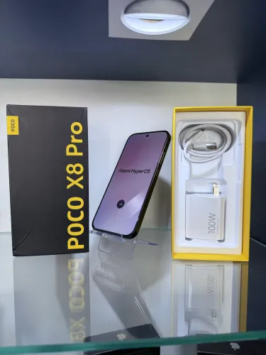 Poco X8 pro 512gb 8gb ram nfc 5G bateria 6.500 1 mês de uso
