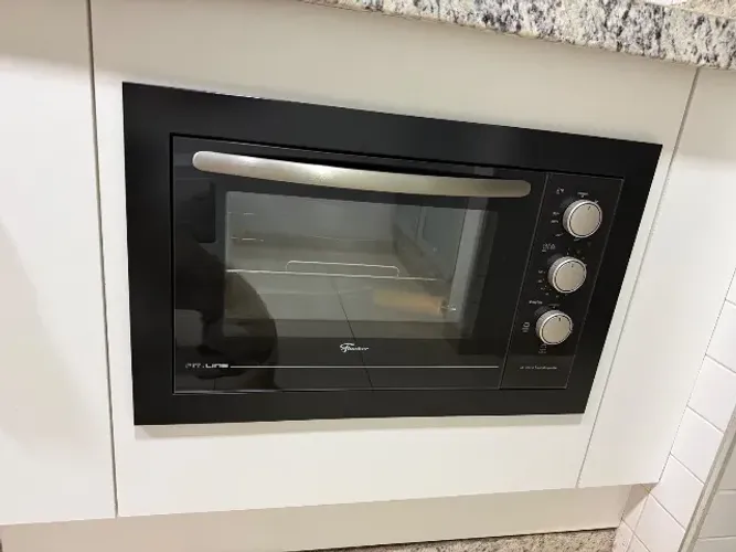 Forno Elétrico de Embutir Fischer Fit Line 48L Autolimpante