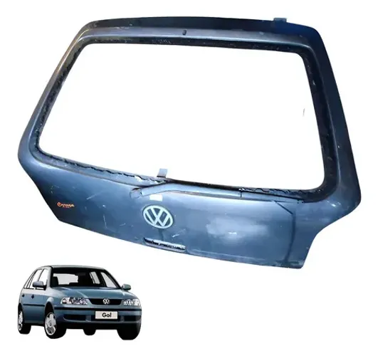 Tampa Traseira Porta Malas Gol G3 2000 A 2005 Preto