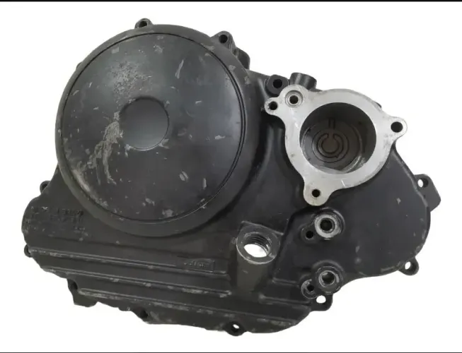 Tampa motor F/d Embreagem fazer 250 orig Até 2010 preto usado