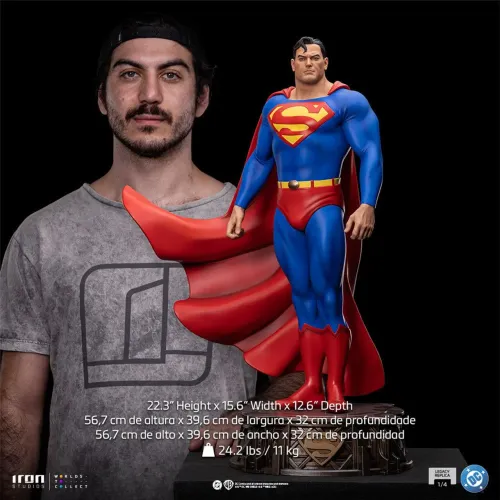 Estátua Superman Trinity - DC Comics - Legacy Replica 1/4 - Iron Studios