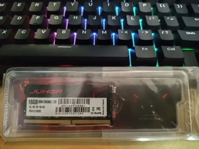 Memória Notebook ddr4 JUHOR 16gb 2666mhz 1.2V - Lacrada
