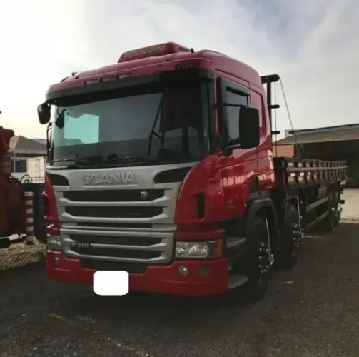 Scania P310 8x2 2013 carroceria  