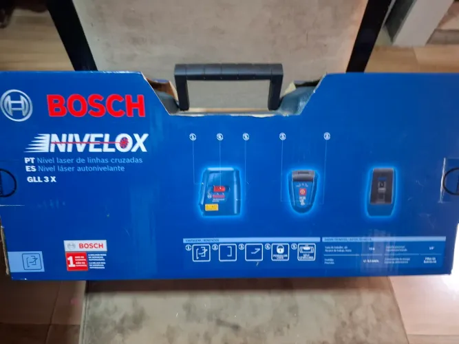 Nível a laser com tripé Boch