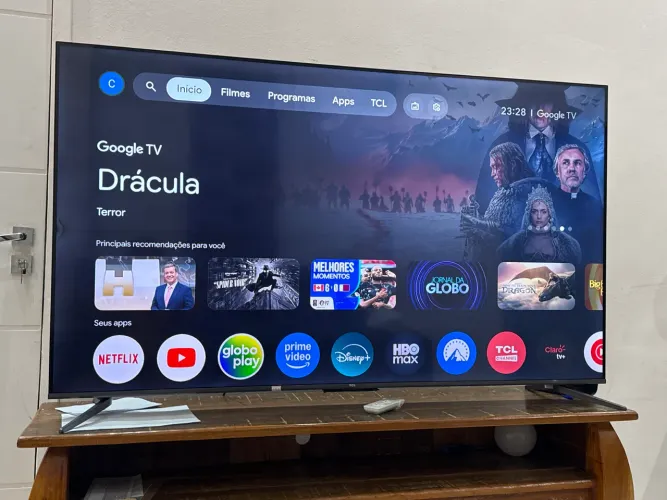 Televisão TCL Google TV 65?