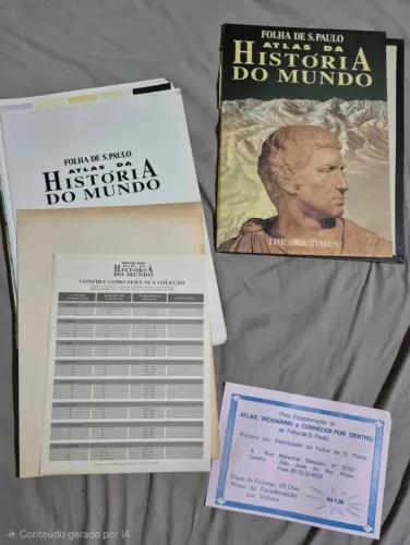 Atlas da História do Mundo Folha de S. Paulo Completo
