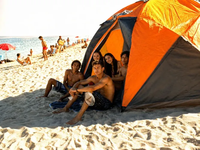 BARRACA DE CAMPING GIGANTE 12 LUGARES