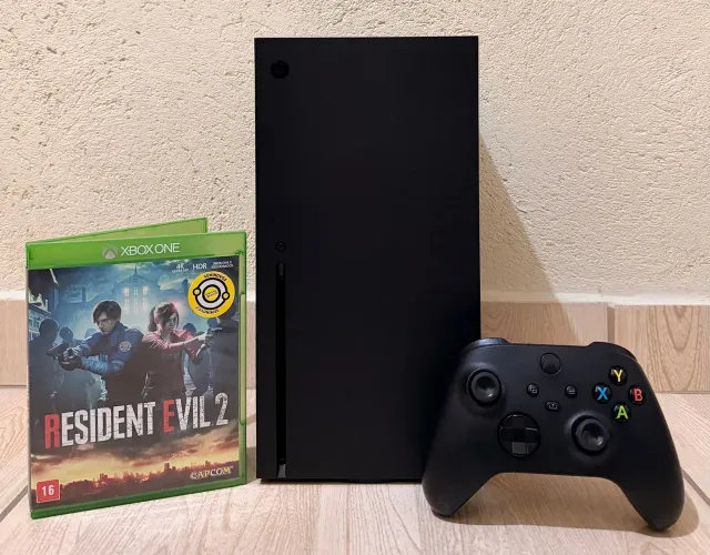 Xbox series X 1TB completo impecável zero