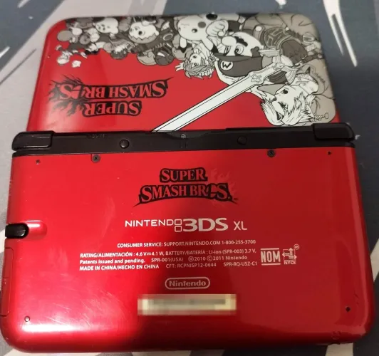 Nintendo 3DS XL Edição Super Smash Bros - Completo
