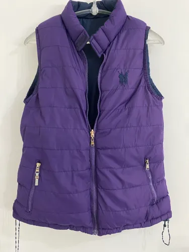 Colete Puffer Polo wear dupla face TAM M 