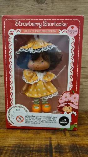 Boneca Laranjinha Party Pleaser da Coleção Moranguinho Planeta Deagostini