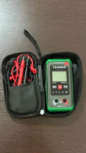 Multímetro Digital Inteligente Tesmen TM-510 - Com Pontas de Prova e Bolsa