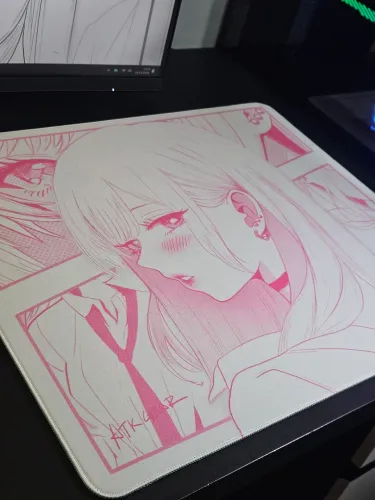 Mousepad Atk nana com broche