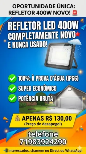 Refletor 400W