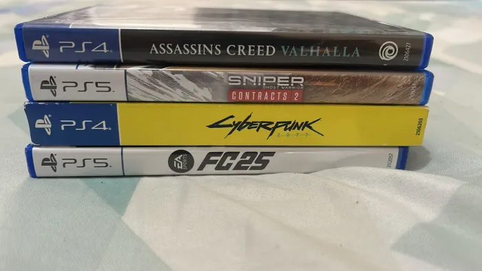 Vendo jogos de ps4 e ps5 mídia física