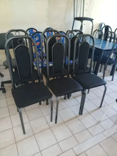 Conjunto de 6 cadeiras reformadas