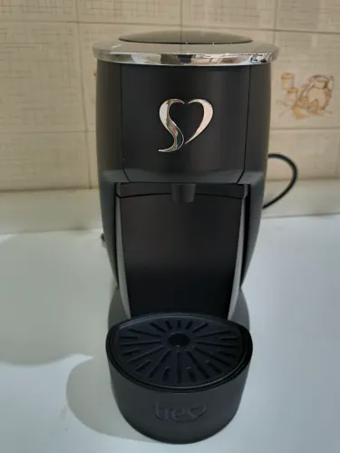 Máquina café 3 corações com pouco uso