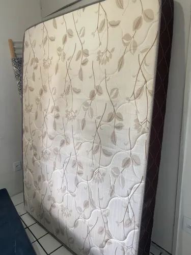 CAMA BOX CASAL COM CABECEIRA 