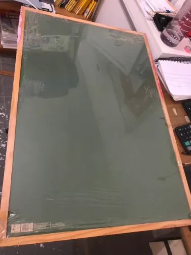 Quadro verde escolar