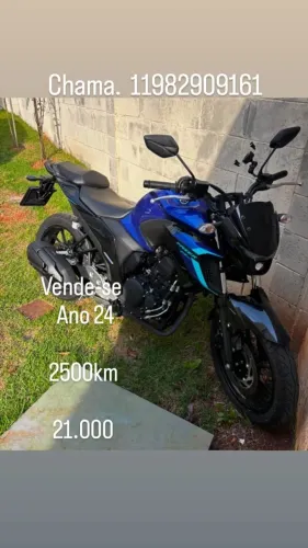 Vende-se fz250 poucos km rodados * 21 mil a vista