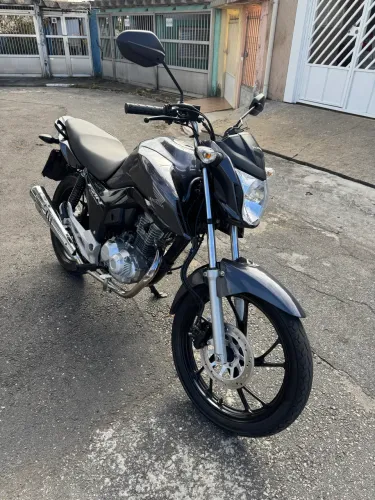 HONDA CG 160 FAN (flex) 2024 CINZA 