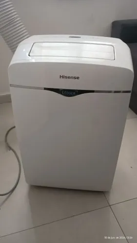 Ar-condicionado portátil wi-fi 12.000 btus frio AP-12CWBRNPS01 hisense 127V
