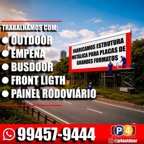 OUTDOOR E IMPRESSÃO DIGITAL